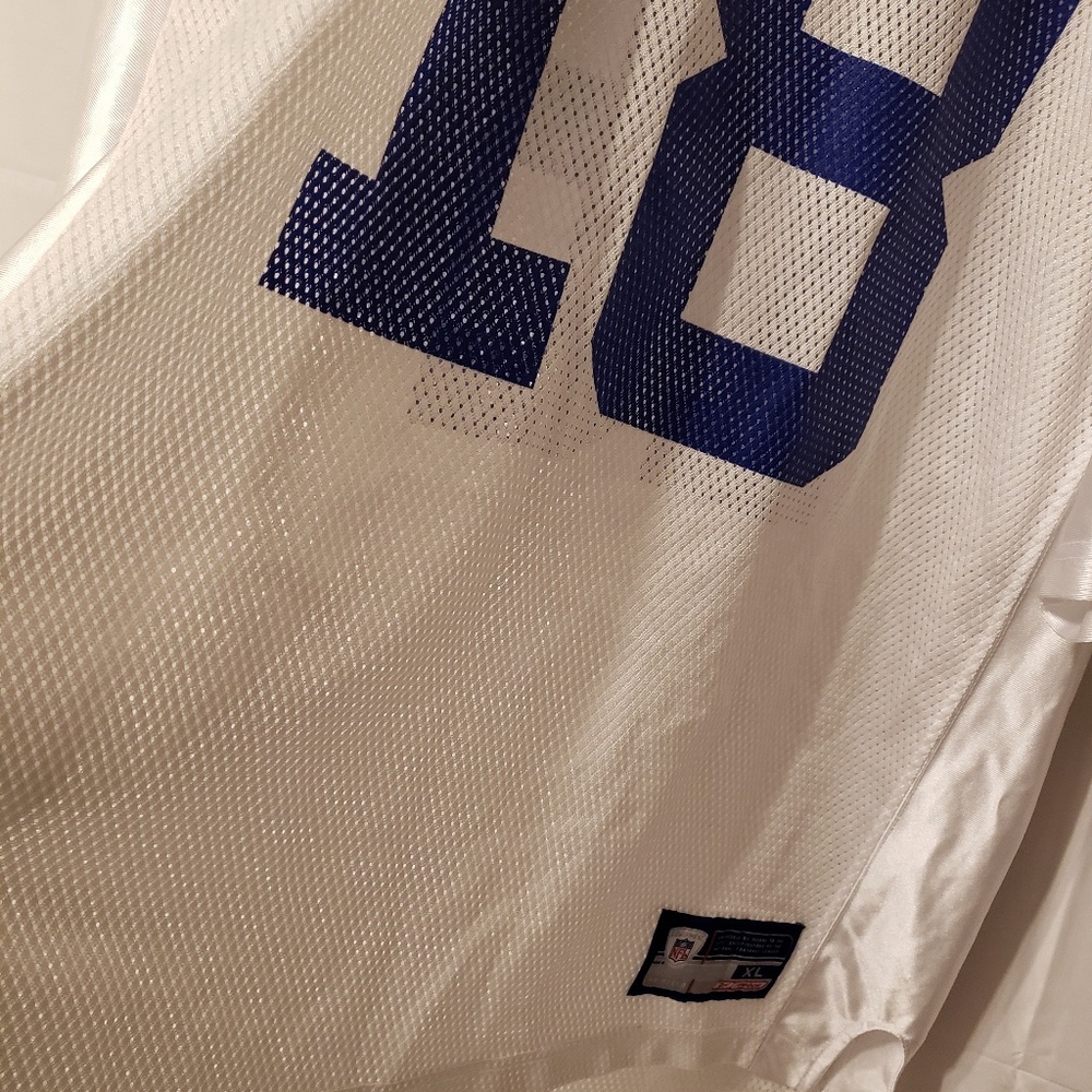 🎁VINTAGE NFL MANNING #18,AUTHENTIC EQUIPMENT - Picture 5 of 8